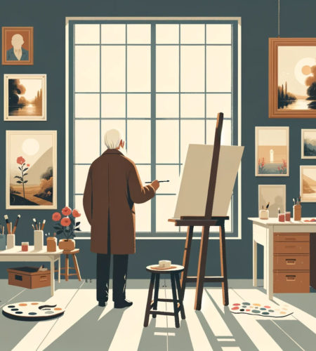 Summary of Portrait of an Artist, as an Old Man